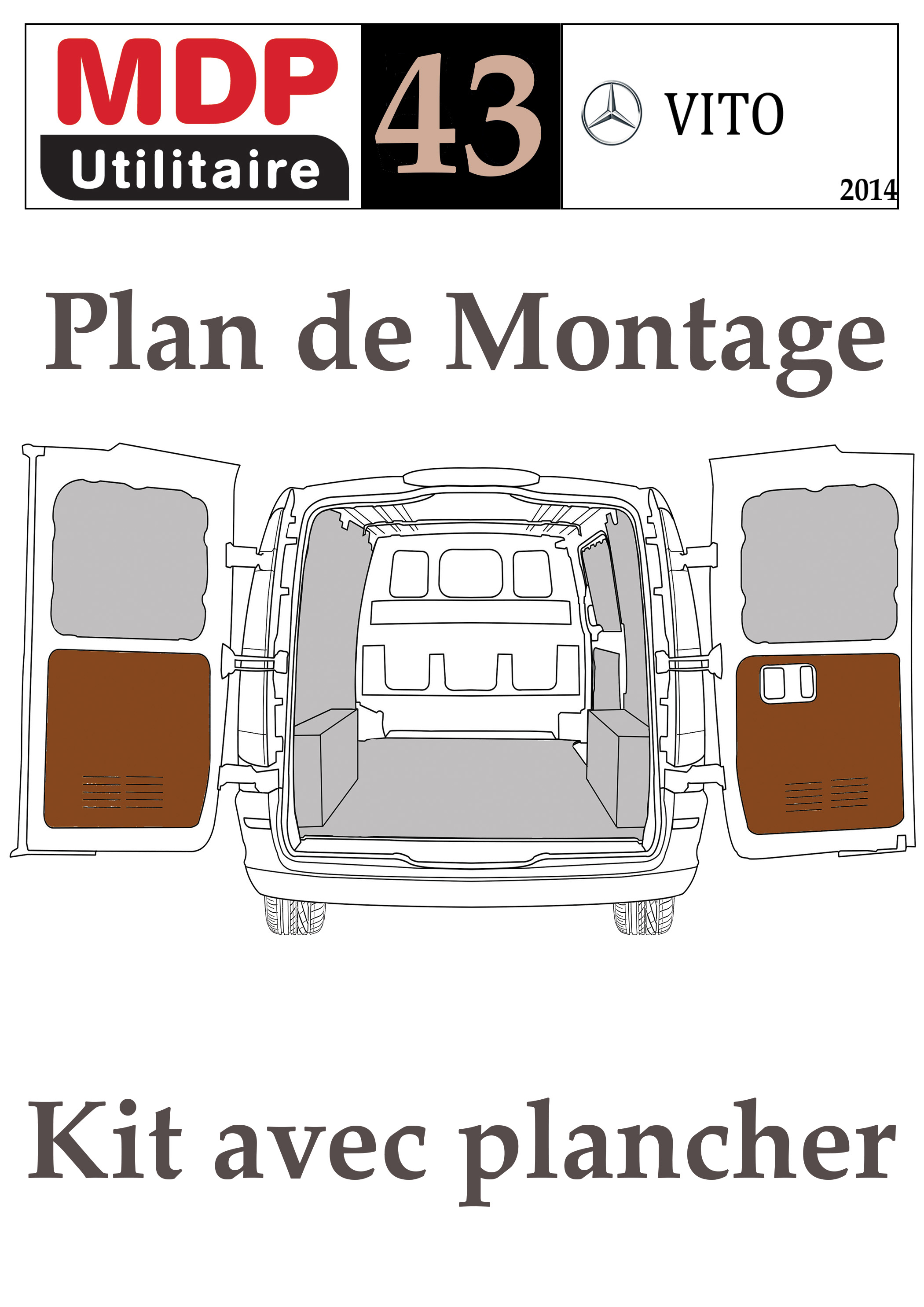 Notice 43-1 Kit avec plancher
